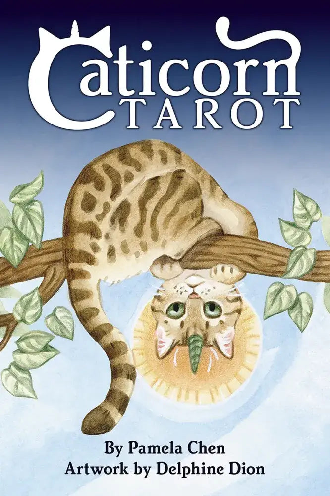 Caticorn Tarot Deck – Whimsical Cat Unicorn Tarot Cards with Guidebook | Magical Divination Deck