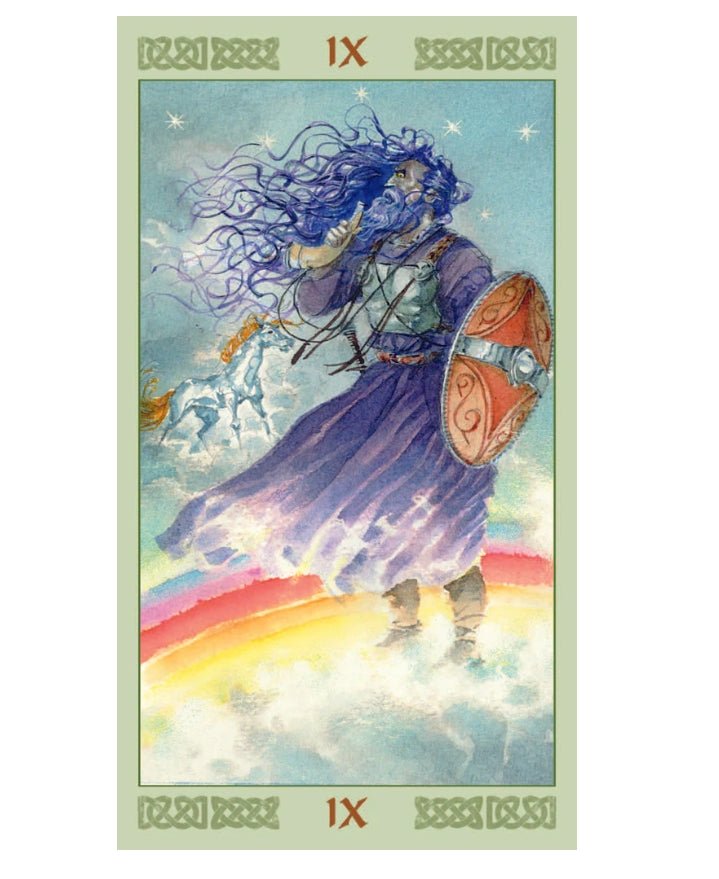 Vikings Tarot Deck – Norse Mythology 78-Card Tarot | Odin Thor Freya | Lo Scarabeo