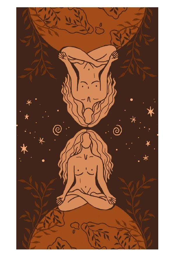 Earth Woman Tarot Deck – 78-Card Rider-Waite Inspired Tarot | Divine Feminine & Nature | Lo Scarabeo