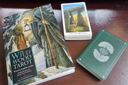 Wildwood Tarot Deck with Guidebook – Pagan Forest Tarot, Nature-Based Divination & Celtic Wisdom