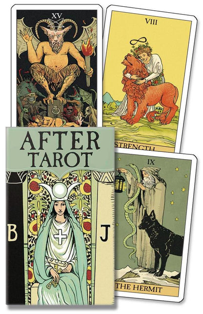 After Tarot Kit – Rider-Waite Prequel | 78 Cards + 160-Page Guidebook | Lo Scarabeo