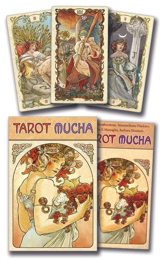 Mucha Tarot Deck – Art Nouveau Tarot Cards Inspired by Alphonse Mucha | Elegant Divination Deck