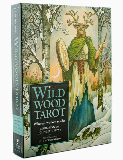 Wildwood Tarot Deck with Guidebook – Pagan Forest Tarot, Nature-Based Divination & Celtic Wisdom