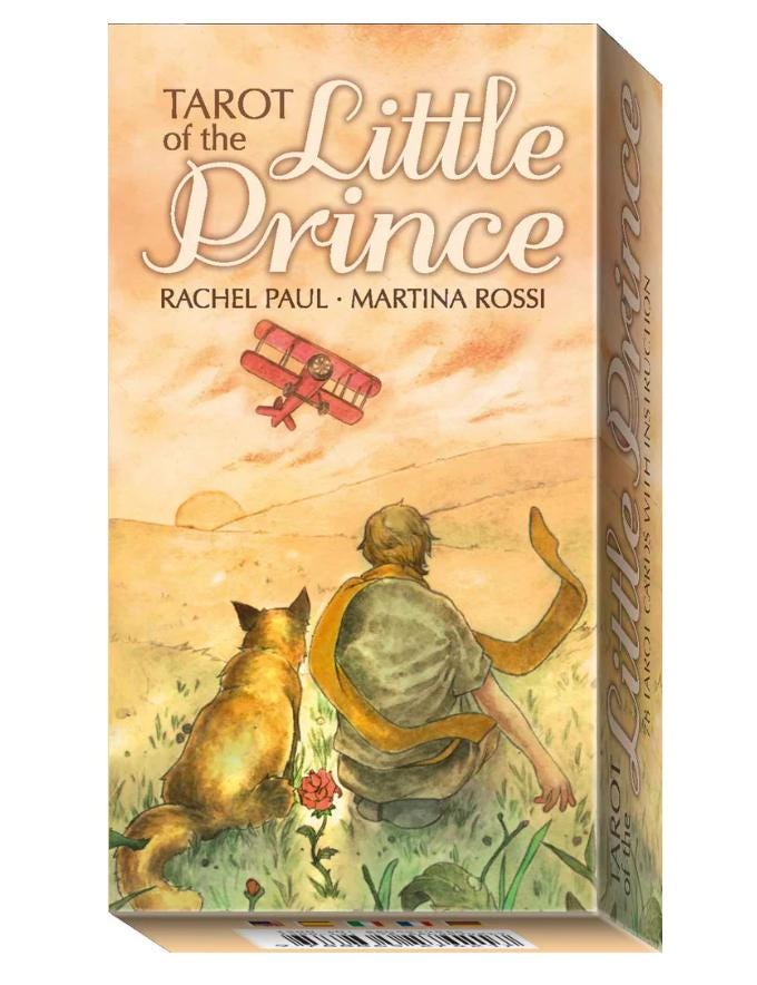 Tarot of the Little Prince – Whimsical Tarot Deck Inspired by Saint-Exupéry | 78 Cards