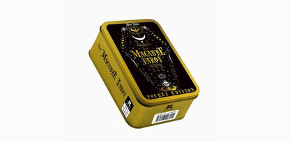 The Macabre Tarot – Pocket Edition Tin Box | Dark Gothic Tarot Deck | Travel Size Divination Cards