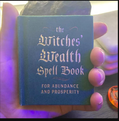 Witches’ Wealth Spell Book – Mini Spellbook for Abundance, Prosperity & Manifestation
