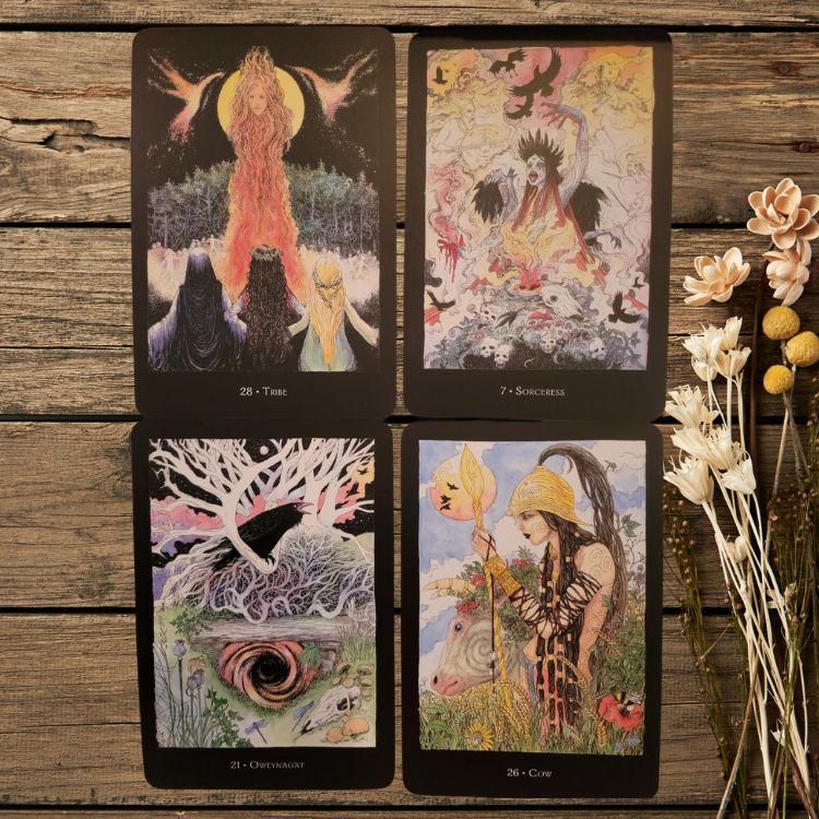 Call of the Morrigan Oracle – 45-Card Deck & Guidebook | Stephanie Woodfield | Llewellyn (2024)