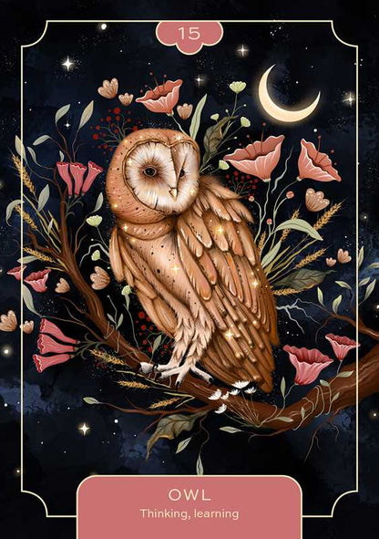 Animal Spirit Oracle by Lea Androic – Intuition, Shadow Work & Spirit Animal Guidance Deck