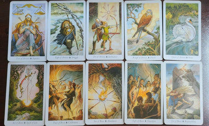 Wildwood Tarot Deck with Guidebook – Pagan Forest Tarot, Nature-Based Divination & Celtic Wisdom