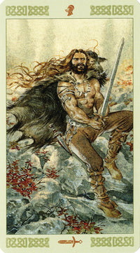 Vikings Tarot Deck – Norse Mythology 78-Card Tarot | Odin Thor Freya | Lo Scarabeo