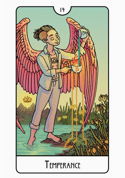 This Might Hurt Tarot Deck by Isabella Rotman – Rider-Waite Inspired Tarot Cards with Guidebook