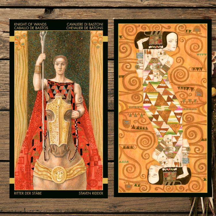 Golden Tarot of Klimt – 78-Card Deck by Lo Scarabeo (Llewellyn, 2005)