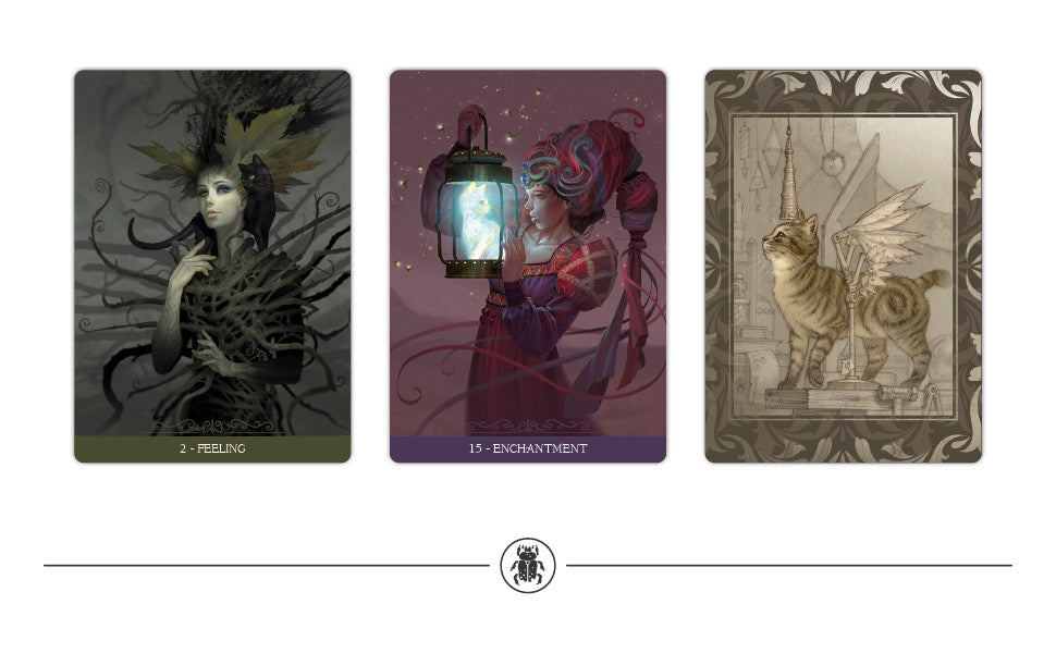 Barbieri Fantasy Cats Oracle – 23-Card Oracle Deck + Guidebook | Paolo Barbieri | Lo Scarabeo