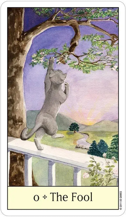 Cat’s Eye Tarot – Classic Rider-Waite Style Tarot Deck with Cats | US Games