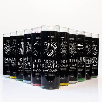 Return to Sender Fixed Candle – 7 Day Prayer Candle for Protection, Reversal & Energy Clearing | Dressed Candle with Herbs & Oils