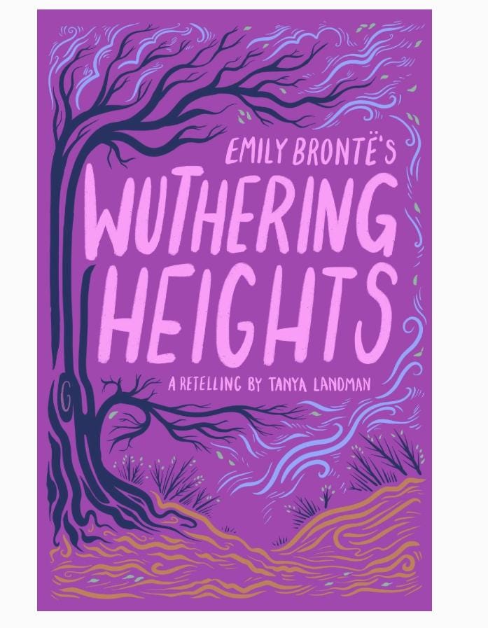 Wuthering Heights by Emily Brontë | Retelling by Tanya Landman | YA Paperback | Dyslexia Friendly Classic
