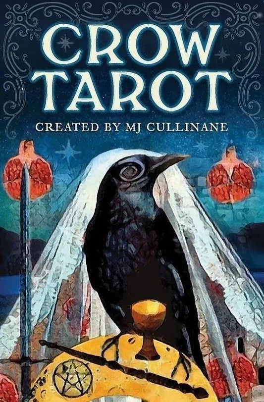 Crow Tarot – Original 78-Card Deck with Guidebook – Raven & Crow Symbolism, Rider-Waite Inspired