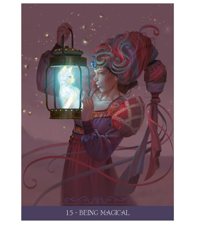 Barbieri Fantasy Cats Oracle – 23-Card Oracle Deck + Guidebook | Paolo Barbieri | Lo Scarabeo