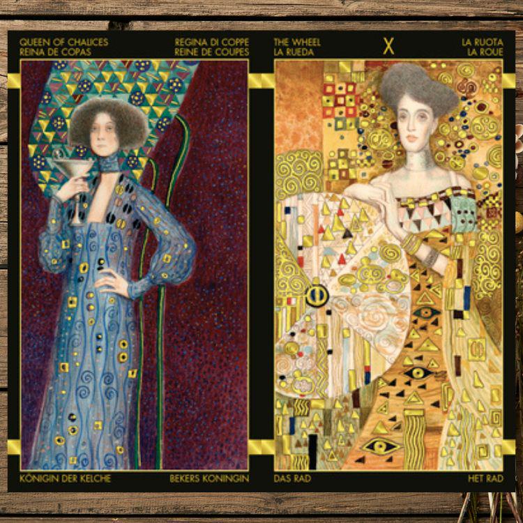 Golden Tarot of Klimt – 78-Card Deck by Lo Scarabeo (Llewellyn, 2005)