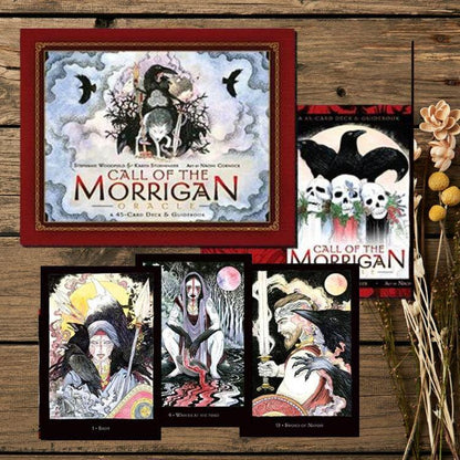 Call of the Morrigan Oracle – 45-Card Deck & Guidebook | Stephanie Woodfield | Llewellyn (2024)