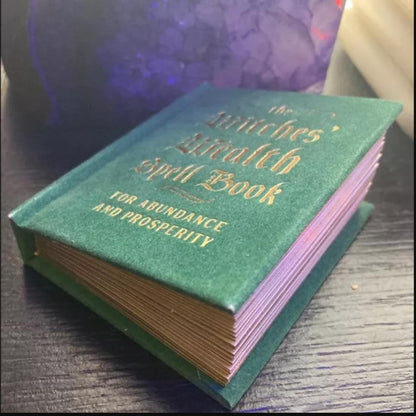 Witches’ Wealth Spell Book – Mini Spellbook for Abundance, Prosperity & Manifestation