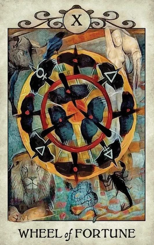Crow Tarot – Original 78-Card Deck with Guidebook – Raven & Crow Symbolism, Rider-Waite Inspired