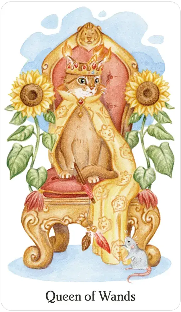 Caticorn Tarot Deck – Whimsical Cat Unicorn Tarot Cards with Guidebook | Magical Divination Deck