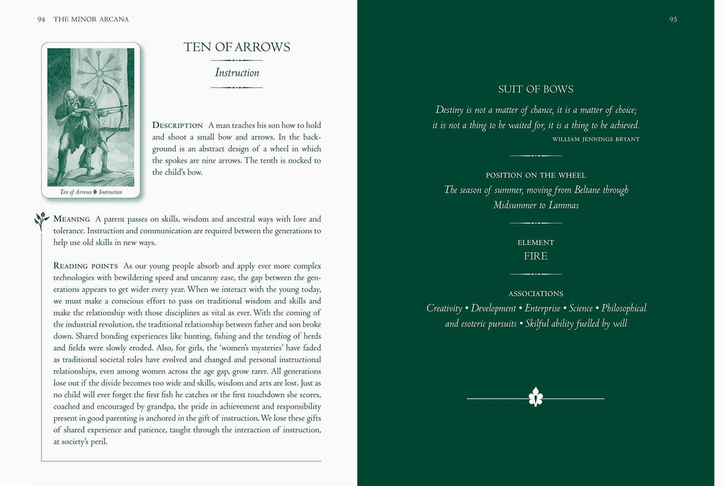 Wildwood Tarot Deck with Guidebook – Pagan Forest Tarot, Nature-Based Divination & Celtic Wisdom