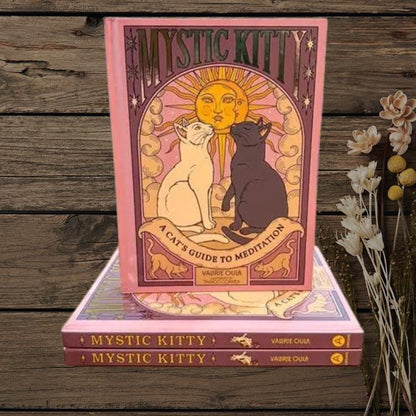 Mystic Kitty | Cat-Inspired Meditation Book for Mindfulness and Relaxation