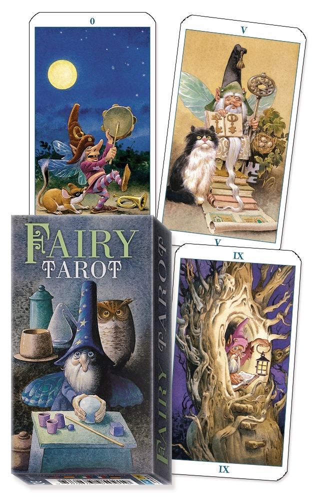 Fairy Tarot – 78-Card Rider-Waite Style Deck | Whimsical Faeries & Elementals | Lo Scarabeo