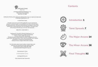 Kawaii Tarot Deck | 78 Illustrated Cards + Guidebook | Pastel Tarot for Beginners | Gift Ready