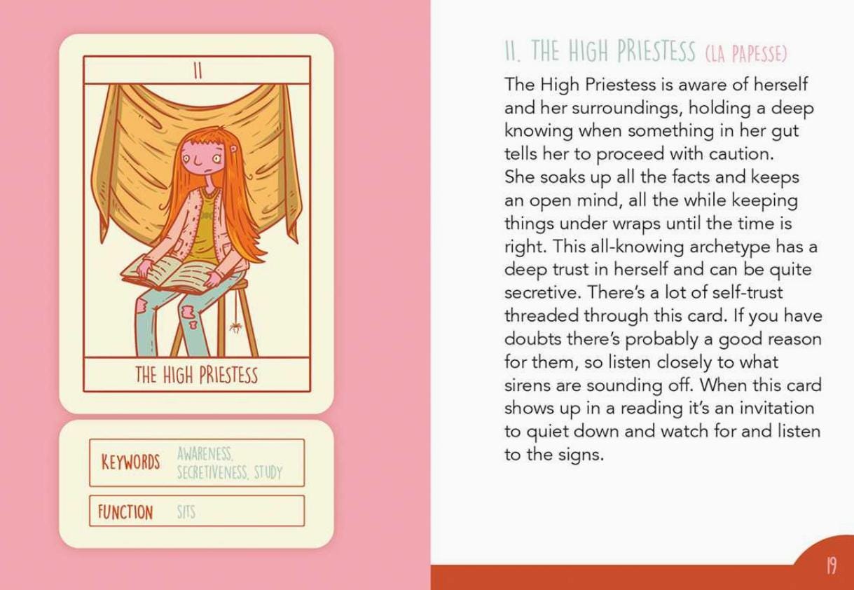 Squid Cake Marseille Tarot Deck | Whimsical & Colorful Tarot Cards