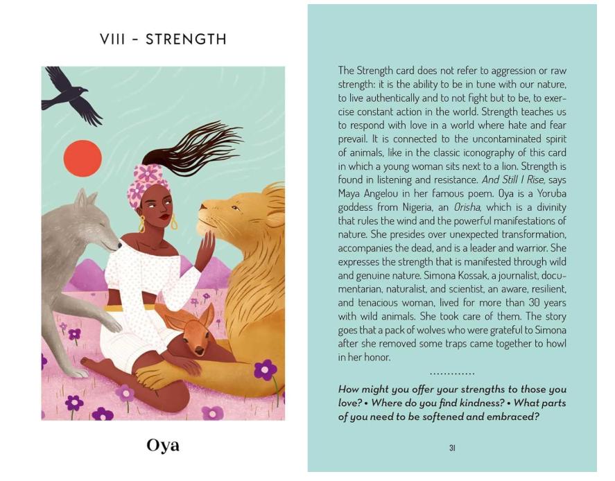 Modern Goddess Tarot Deck | Divine Feminine Tarot Cards | 78 Cards + Guidebook | Feminine Power Deck