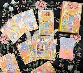 Alchemy of the Spirit Oracle Deck – Symbolic Guidance for Self-Discovery with Illustrated Guidebook
