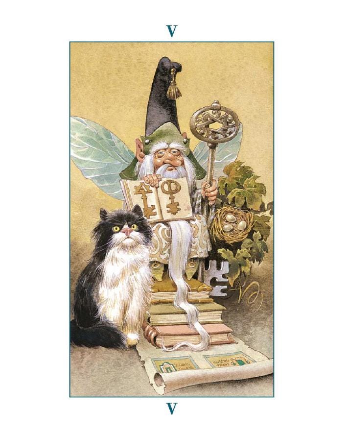 Fairy Tarot – 78-Card Rider-Waite Style Deck | Whimsical Faeries & Elementals | Lo Scarabeo