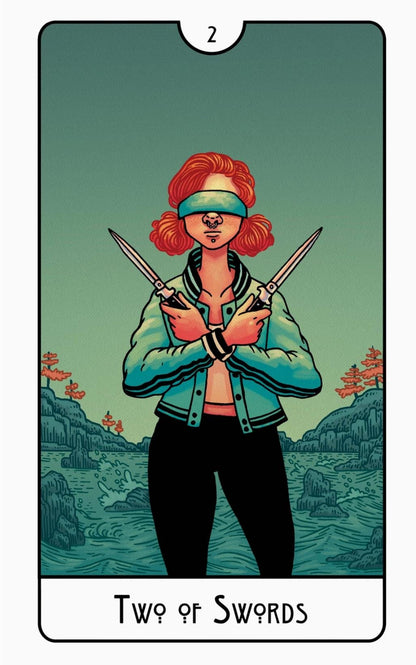 This Might Hurt Tarot Deck by Isabella Rotman – Rider-Waite Inspired Tarot Cards with Guidebook