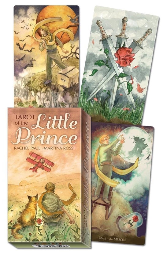 Tarot of the Little Prince – Whimsical Tarot Deck Inspired by Saint-Exupéry | 78 Cards