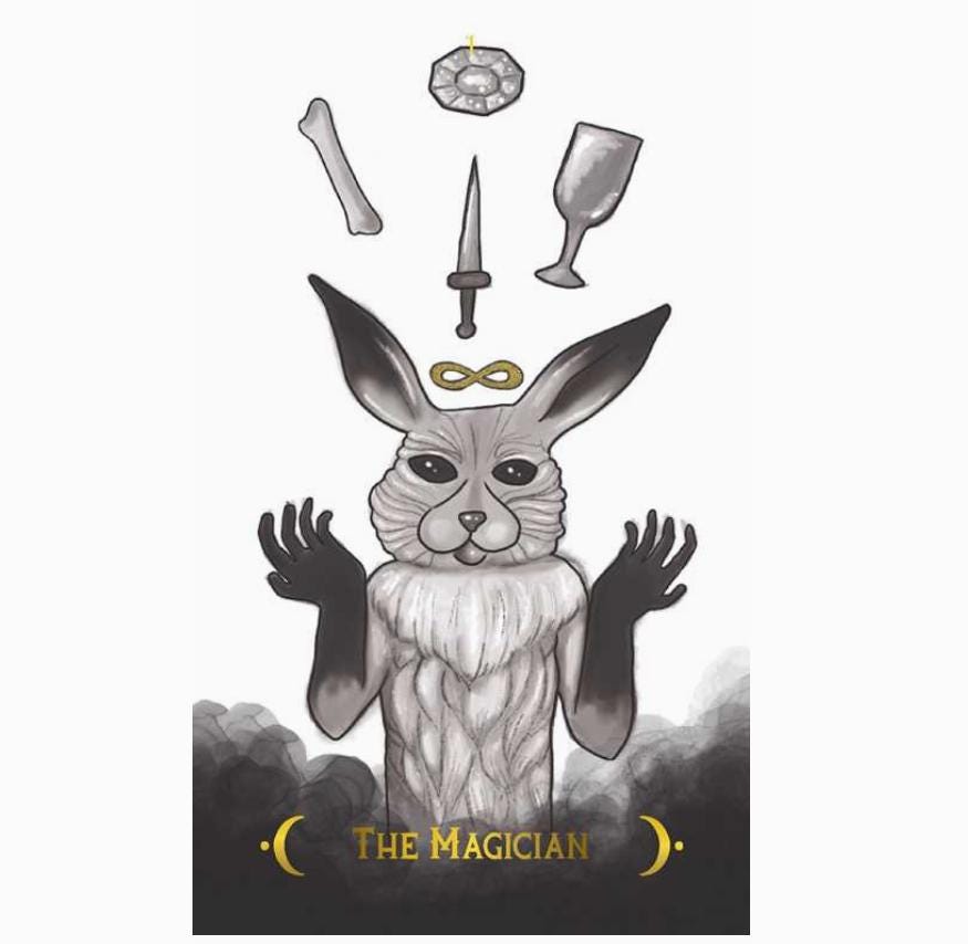 The Macabre Tarot – Pocket Edition Tin Box | Dark Gothic Tarot Deck | Travel Size Divination Cards