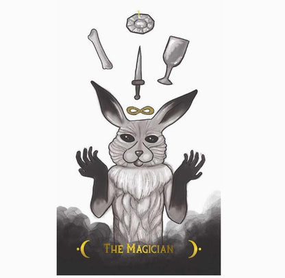 The Macabre Tarot – Pocket Edition Tin Box | Dark Gothic Tarot Deck | Travel Size Divination Cards