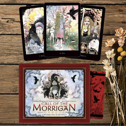 Call of the Morrigan Oracle – 45-Card Deck & Guidebook | Stephanie Woodfield | Llewellyn (2024)