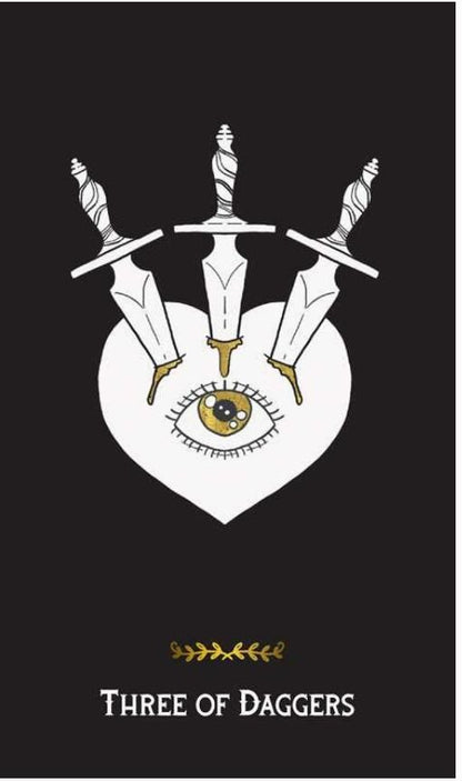 The Macabre Tarot – Pocket Edition Tin Box | Dark Gothic Tarot Deck | Travel Size Divination Cards