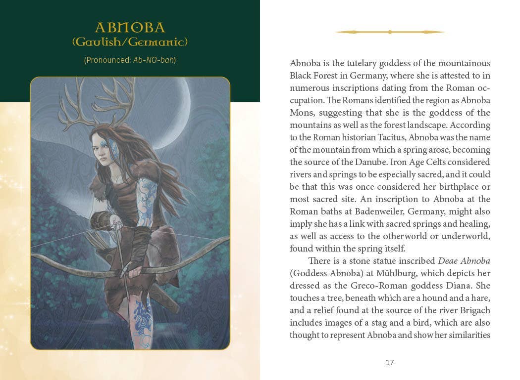 Celtic Goddesses, Witches, and Queens Oracle