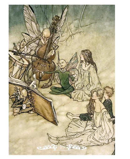 Fairy Oracle Deck by Arthur Rackham – Mystical Guidance Oracle Cards