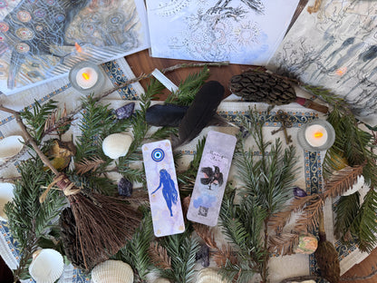 Aphrodite Bookmark by Chriss Winter | Goddess Art Spiritual Bookmark