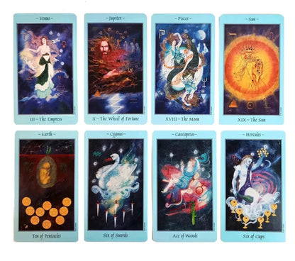 Celestial Tarot Deck – Astrology & Zodiac Tarot Cards with Guidebook | US Games