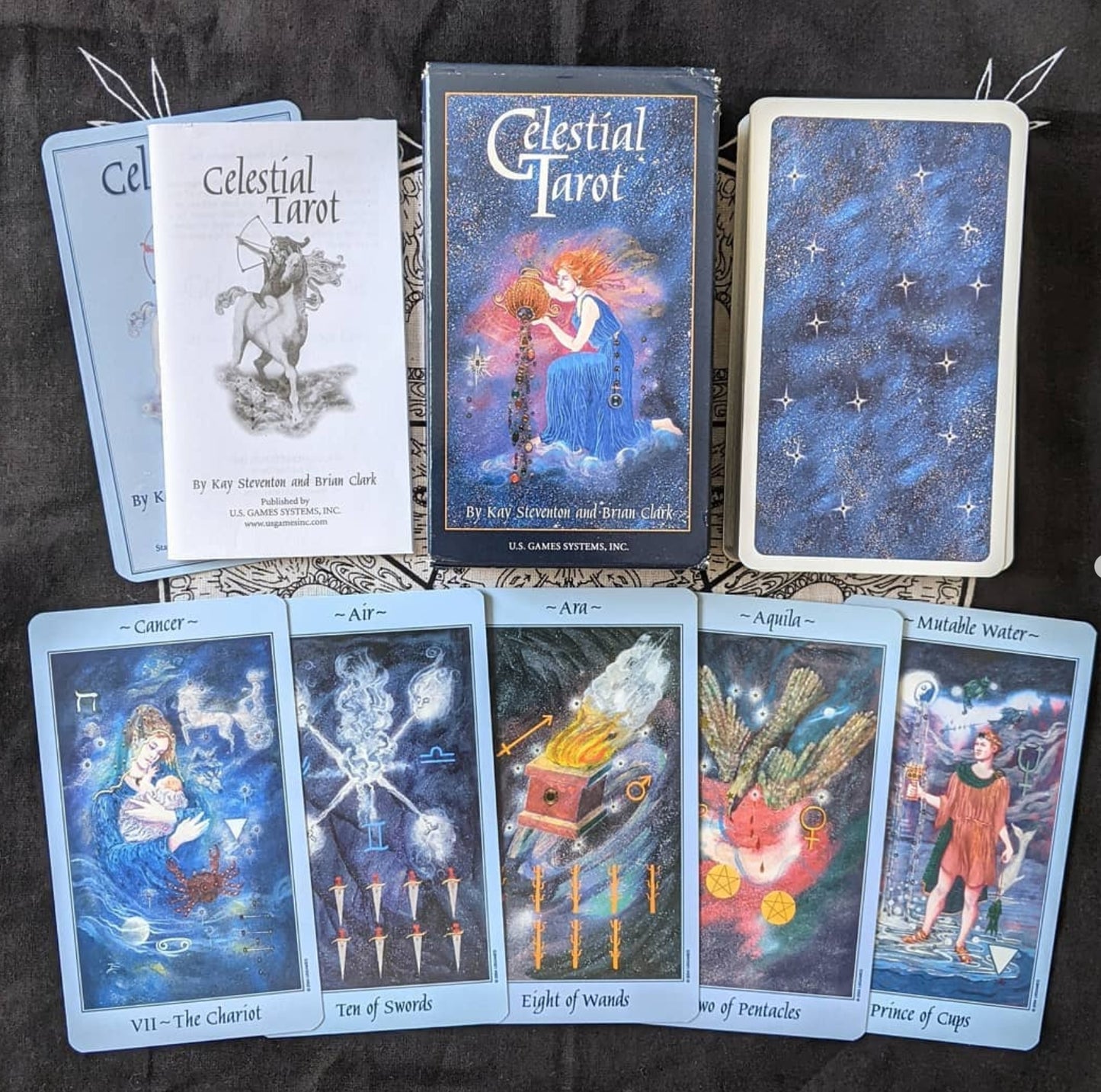 Celestial Tarot Deck – Astrology & Zodiac Tarot Cards with Guidebook | US Games