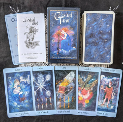 Celestial Tarot Deck – Astrology & Zodiac Tarot Cards with Guidebook | US Games