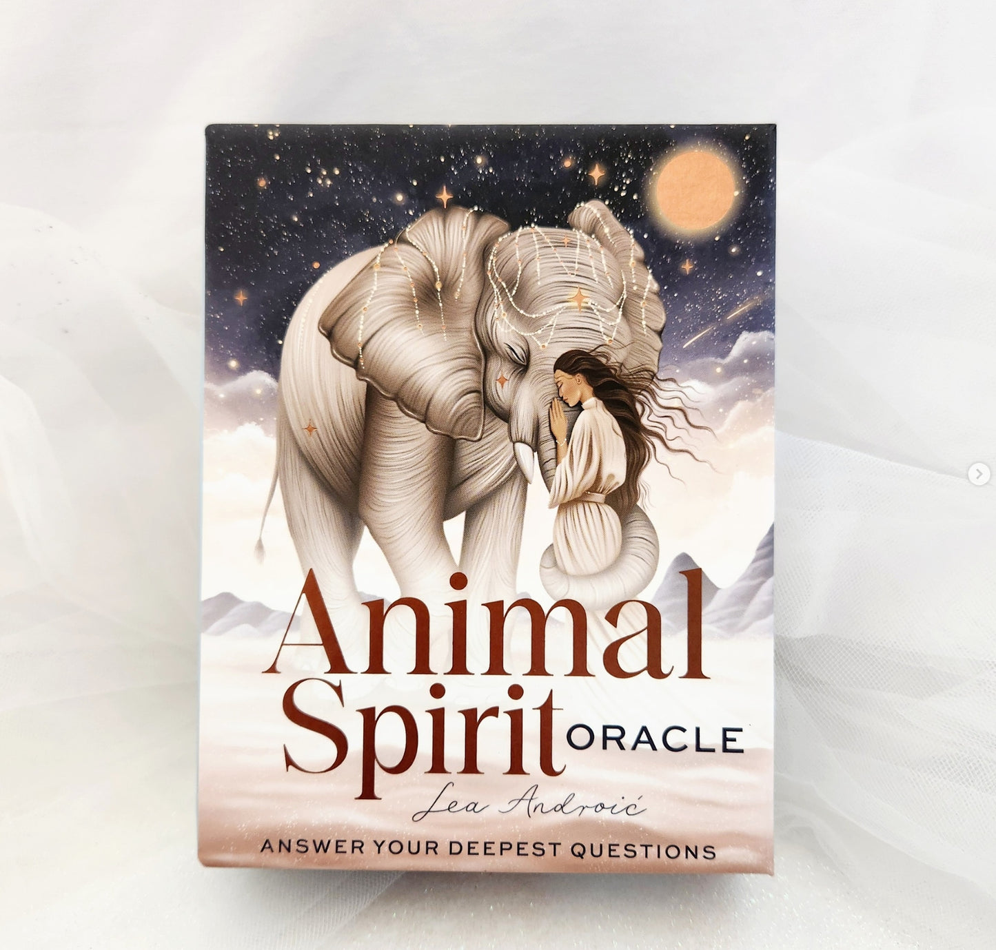 Animal Spirit Oracle by Lea Androic – Intuition, Shadow Work & Spirit Animal Guidance Deck
