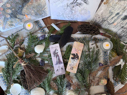 Aphrodite Bookmark by Chriss Winter | Goddess Art Spiritual Bookmark