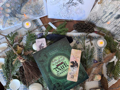 Aphrodite Bookmark by Chriss Winter | Goddess Art Spiritual Bookmark